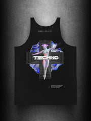 TECHNO SPIRIT All Over Tank Top