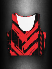 TECH ARMOUR All Over Crop Tank Top