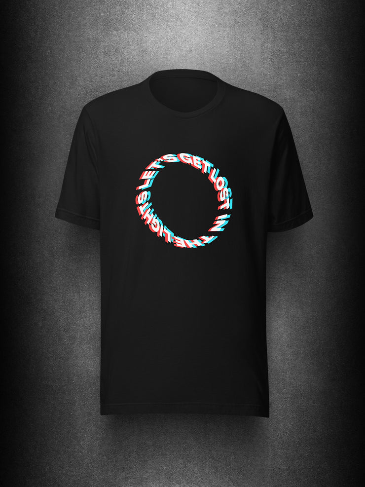 LOST IN THE LIGHTS Unisex t-shirt